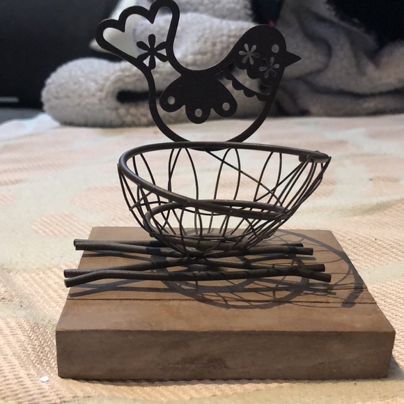 Bird and nest Candle holder - Picture 2 of 7